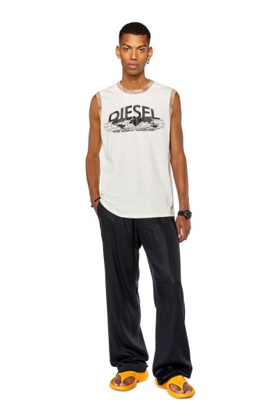 Uomo Bianco T-Bisco-L1 Diesel T-Shirts