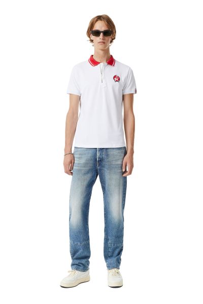 Uomo Diesel Lr-T-Hart-Vic Bianco T-Shirts