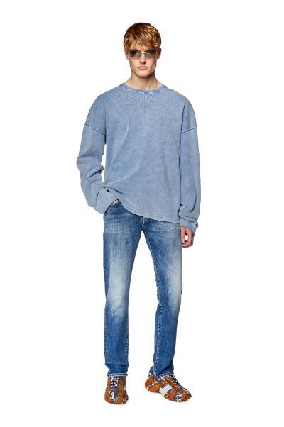 Jeans Uomo Blu Medio Diesel Slim Jeans 2019 D-Strukt 09G32