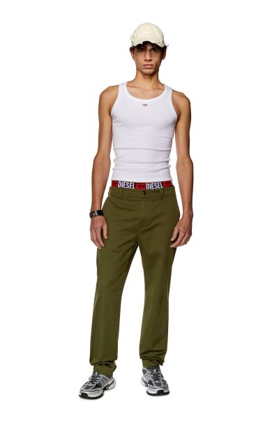 Verde Militare Pantaloni E Shorts Uomo P-Dean Diesel