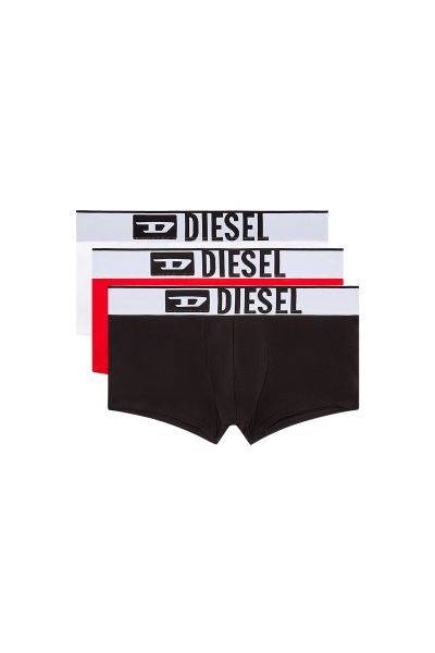 Nero/Rosso Umbx-Damienthreepack-Xl Underwear Uomo Diesel