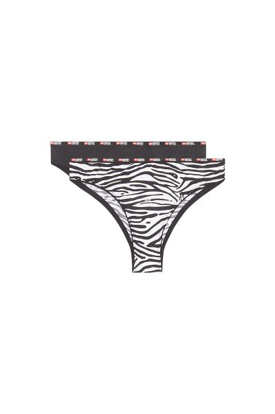 Nero/Bianco Underwear Ufpn-Bonitastwopack Diesel Donna
