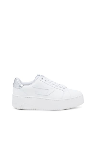 Donna Sneakers Bianco/Argento S-Athene Bold W Diesel