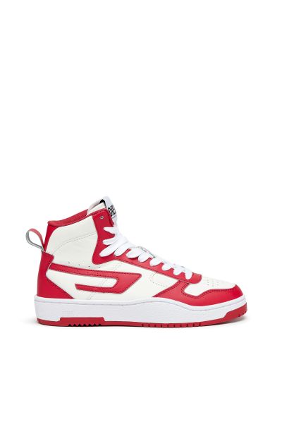 S-Ukiyo V2 Mid W Donna Diesel Sneakers Bianco/Rosso