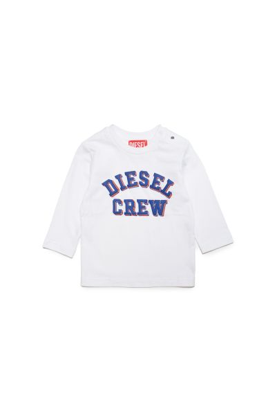 Abbigliamento Bambino Tcrewb Diesel Bianco